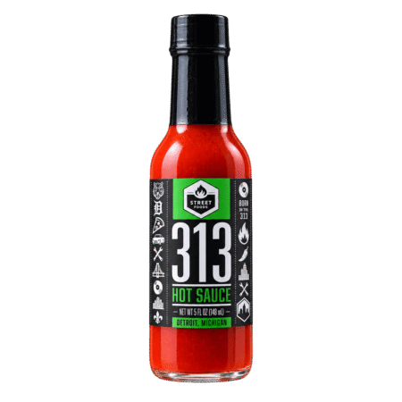 Bottle of 313 Foodie Sauce