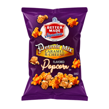 Bag of Better Made Detroit popcorn
