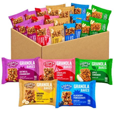 Variety box of Cooper Street Granola Bakes