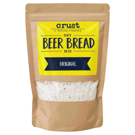 Packet of Crust Beer Bread Mix