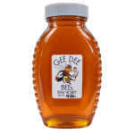 Bottle of Gee Dee Bees Honey
