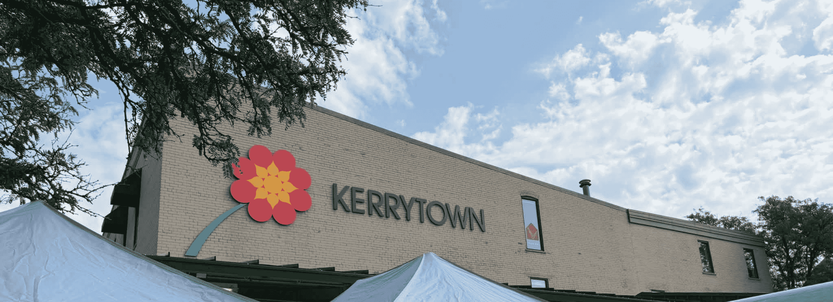 Building in Kerrytown in Ann Arbor, Michigan.