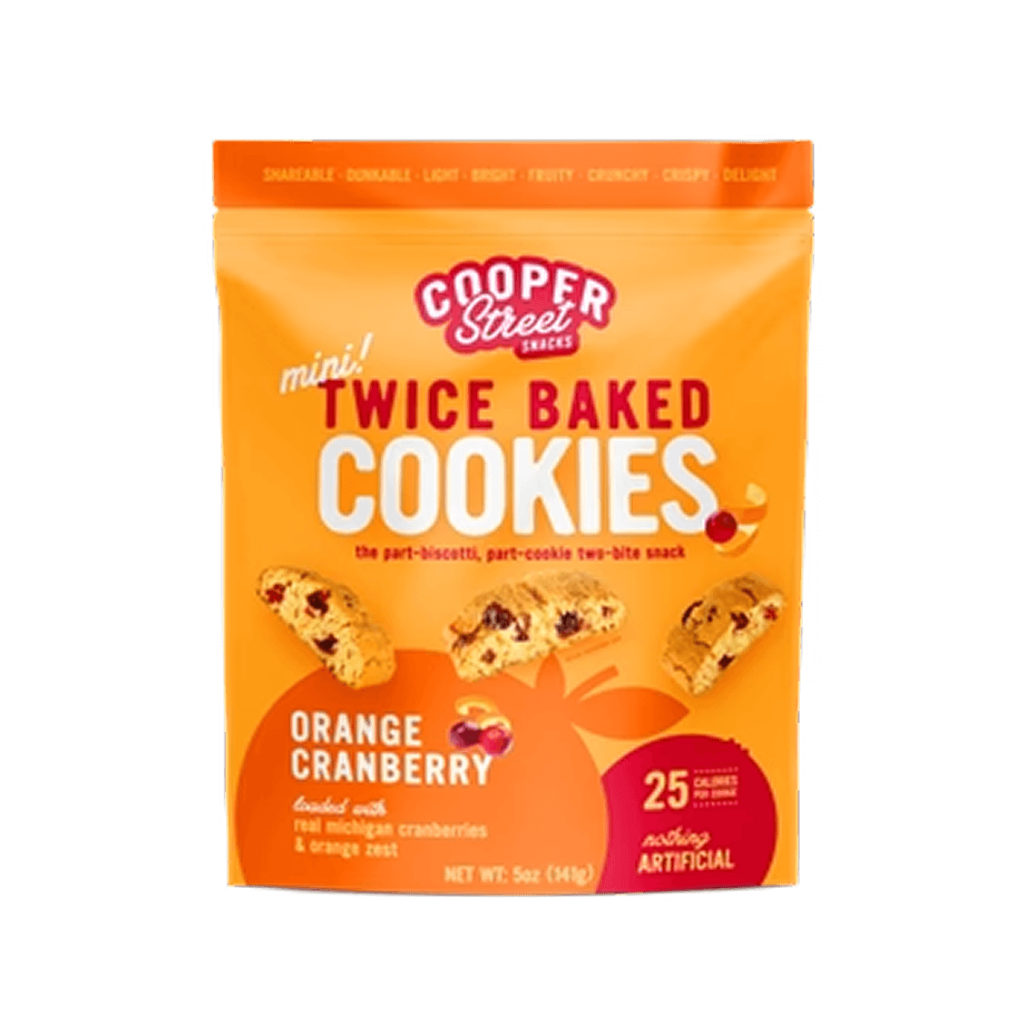 Cooper Street Orange Cranberry Twice Baked Cookies