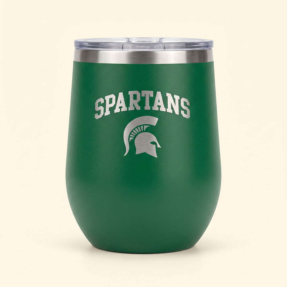 MSU Insulated Wine Tumbler