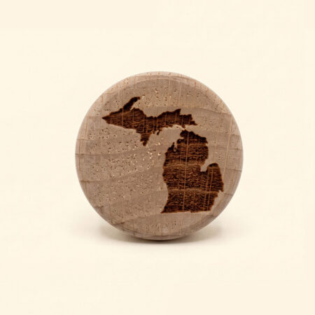 Michigan Cork Bottle Topper