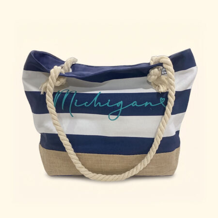 Michigan canvas Tote Bag
