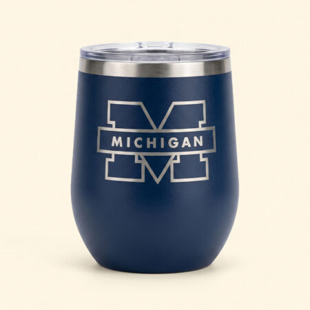 U-M Insulated Wine Tumbler