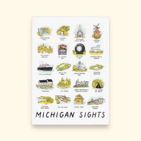 Vintage Michigan postcards