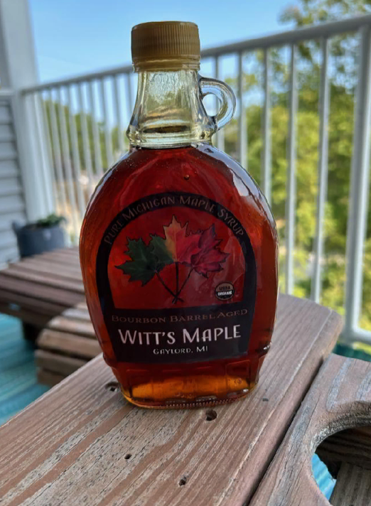 Witt's Bourbon Barrel Aged Michigan Maple Syrup